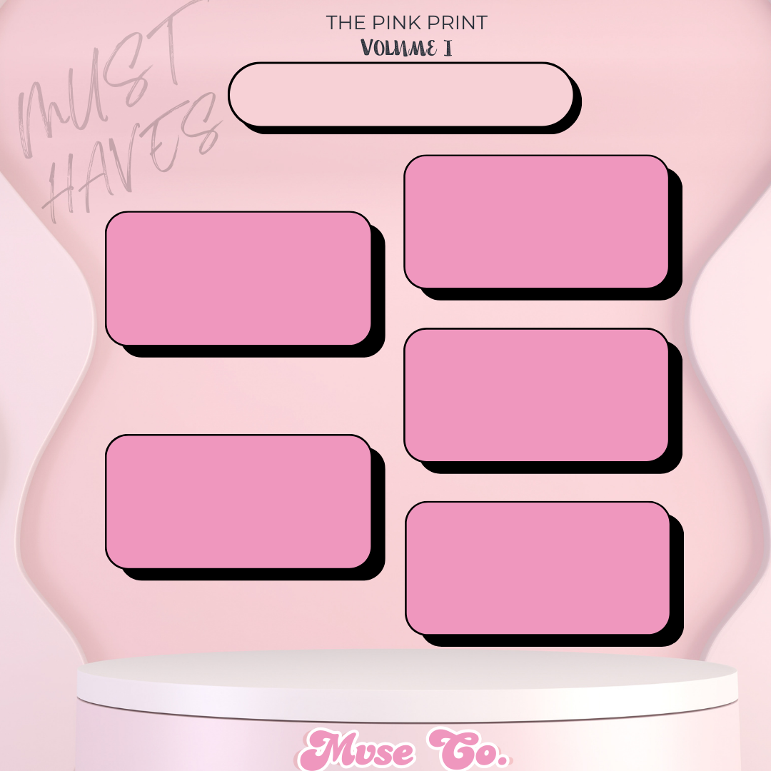 The Pink Print Template